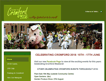 Tablet Screenshot of celebratingcromford.org